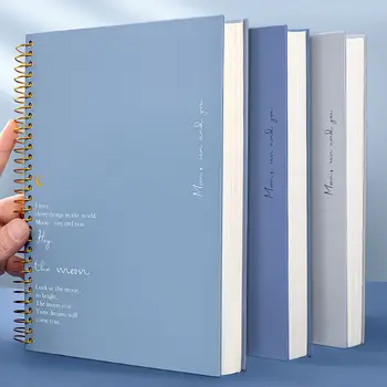 Pribrala Cievka Notebook B5 Veľké Jednoduchý Super Hrubé Ruky Kniha Študent Umenia Čerstvé Poznámkový Blok Jednoduchý Pevný Tvárou Dospelých Notebook