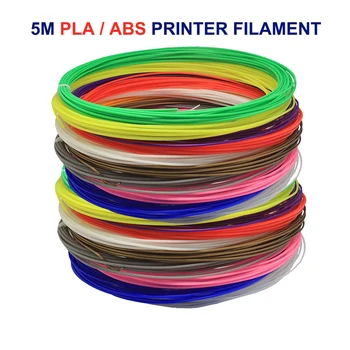 PLA/ABS 3D Tlačiarne Vlákna Náplň 1.75 mm 20 Farieb pre 3D Tlač Dieťa Dieťa Vzdelávania Kreslenie Hračky Darček k Narodeninám