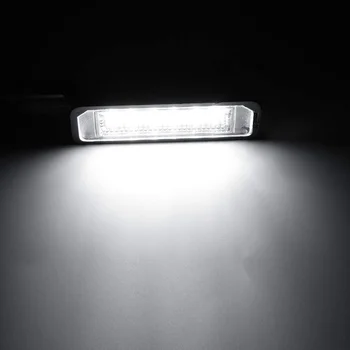 2 KS Auto 12V 5W LED Číslo špz Svetlo Lampy pre Volkswagen VW GOLF 4 5 6 7 Polo 9N pre Passat Auto špz Osvetlenie