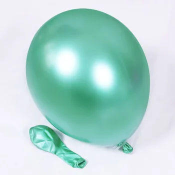 1pc Zelené Kovové Balón Narodeniny Dekorácie, Svadobné Party Dekor Dodávky