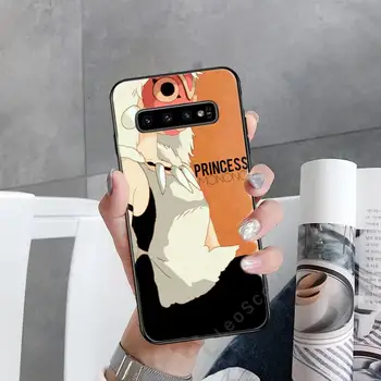 Anime Princezná Mononoke Telefón puzdro Pre Samsung galaxy S 7 8 9 10 20 okraji 6 10 20 30 50 51 70 poznámka 10 plus