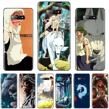 Anime Princezná Mononoke Telefón puzdro Pre Samsung galaxy S 7 8 9 10 20 okraji 6 10 20 30 50 51 70 poznámka 10 plus