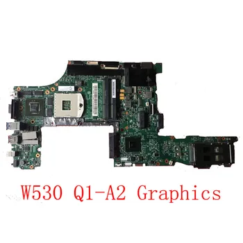 Notebook základná doska Pre Lenovo ThinkPad W530 Q1-A2 Grafika FRU 04X1511 48.4QE12.031 11220-3 DDR3