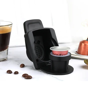 Nespresso Kapsule Adaptér Nehrdzavejúcej Ocele Kompatibilný Opakovane Coffeeware Pod s Dolce Gusto pre kávovar Časti