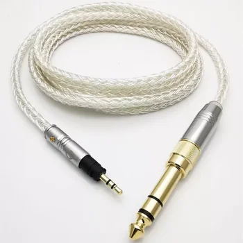 16 Core Slúchadlá Hifi Kábel 3,5 mm do 2,5 mm pre Sennheiser Momentum 3/2/1 Slúchadlá Bluetooth Headset Drôt Pripojenie Káblov