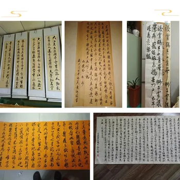 Pestré Pastelové Papier Xuan Čínskej Kaligrafie Papier Abstraktných Lingot Čínsky Pol Zrelé ryžový Papier s Roztrúsené Zlaté Mieste 50pcs
