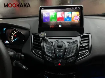 Android 10.0 128GB Auta GPS Navigácie Pre Ford Fiesta 2009-2016 Auto Audio Rádio Stereo Multimediálny Prehrávač Videa Headunit Recoder