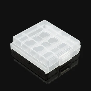 Soshine 6 Rôznych Elistooop Plastové Prípade Kontajner Taška Prípade Organizátor Box Prípade Držiteľ Úložný Box Kryt pre AA AAA Batérie Poľa