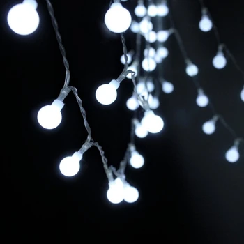 LED Loptu String Svetlá 1,2 M 3 M Víla Garland Vodotesný pre Vianočný Stromček Svadobné Domov Výzdobu Napájaný z Batérií