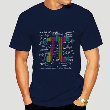 Pánske Vysoko Kvalitné tričko Zábavné Matematické Rovnice Tlač Mužov Tričko Letné Voľné Pohode O-neck T-shirt Topy Muž Tee Košele Mužov