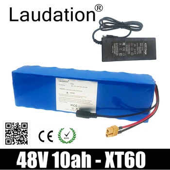 Laudation 48V 13S 3P 10Ah 500W Li-Ion Batéria, Vhodná Pre 48V Elektrický Bicykel S 15A BMS XT60 vstavaná Lítiová Batéria