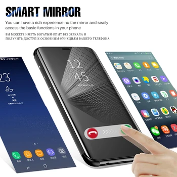 Luxusné smart windows phone prípade,vhodné pre Oneplus 6,7,8,t,pre,oneplus 8 prípade flip All-inclusive prípade