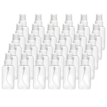 30 ml Sprejová Fľašu Transparentný Sprej Fľaša Naplniteľné Prázdne Plastové Fľaše Cestovná Fľaša Vhodná pre Dezinfekciu Kvapaliny Es
