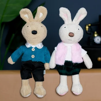 1pc 30 cm/45 cm/60 cm Krásne Bunny Králik Oblečenie pre Bábiky Vypchaté Zvieratá Mäkké Sukne Oblečenie Hare Hračky pre Deti, Dievčatá Dary