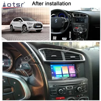 64GB Pre Citroen C4L C4, DS4 2012 - 2016 Auto Stereo Multimediálny Prehrávač, Android GPS Navi Audio Rádio Rekordér Carplay PX6 Vedúci Jednotky