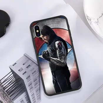 Sebastian Stan Koláž Bucky Telefón puzdro Pre IPhone 12 Pro Max 6 6 7 8 Plus XS XR 12mini Se 2020 Iphone 11 Pro Max Prípade