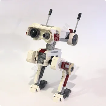 414Pcs Star MOC Wars Padlých, Aby BD-1 MOC stavebným Tehly DIY Inteligentný Robot Montáž displeja Toy model Narodeninám