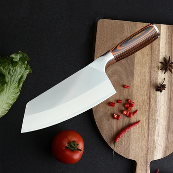 Profesionálny Kuchár Nože z Nerezovej Ocele, Kuchynské Sekáčik a Nôž 7.8 Palcový 4Cr13mov Britva Ostrý nôž Krájanie, Nôž Kuchynské Nože