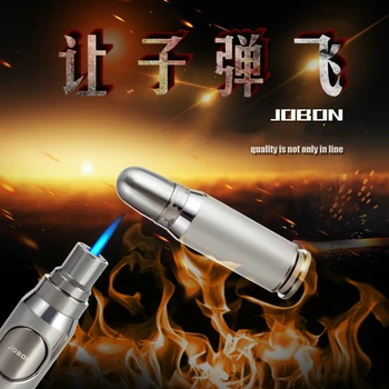 Nové Jobon Bullet v Tvare Cigary Ľahšie Jet Multi-purpose Bután Plynu Pochodeň Ľahšie Striekacia Pištoľ Cigariet Vonkajšie Prežitie Dymu Nástroj