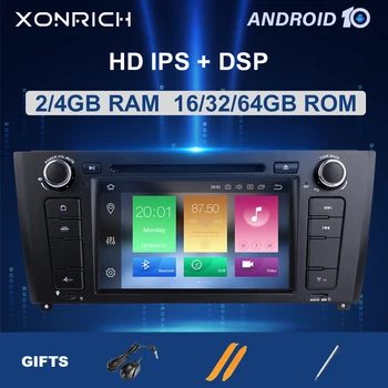 IPS DSP 8Core 1 Din Android 10 Auto DVD Multimediálne Pre BMW E87 BMW 1 Series E88 E81 E82 I20 Rádio GPS Navigácie hlavu unit4+64GB