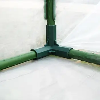 16 mm PVC Potrubia Montáž 5 Typov Stabilnú Podporu Ťažkých Skleníkových jednopriestorová stavba Konektor DIY Stan Pevné Príslušenstvo