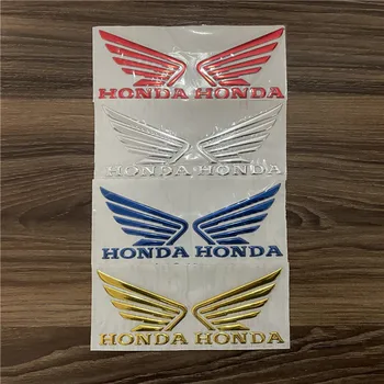 Univerzálne Dekorácie Moto Obtlačky Motocykel Nálepka Pre Honda Krídlo Znak, Odznak Odtlačkový 3D Motorke Oleja, Palivovej Nádrže Logo Nálepky
