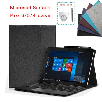 Prípad pre Microsoft Surface Pro 6 Multi-Uhol Business Stojan, Kryt na Povrchu Pro 7 / Surface Pro 4 Pro 5 12.3 Palcové Tablety