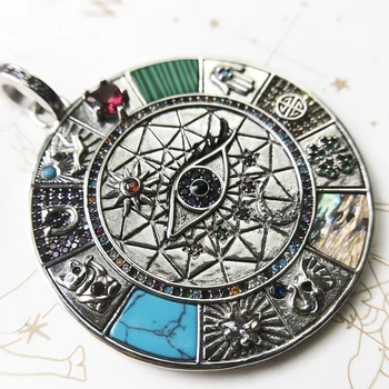Prívesky Magický Amulet Lucky Symboly,2021 Lete Jemné Šperky Európe Bijoux 925 Sterling Silver Príslušenstvo Darček Pre Ženu, Muža