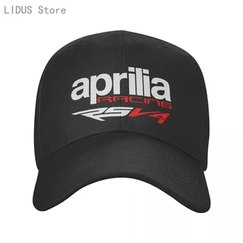 Móda klobúky Aprilia Racing RSV4 Tlač šiltovku Mužov a žien Letné Čiapky Nové Mládež slnko klobúk