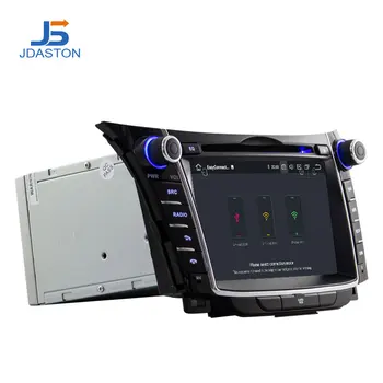 JDASTON Android 10.0 Auto DVD Prehrávač Hyundai I30 Elantra GT 2012- 2016 2018 2 Din autorádia GPS Multimediálne stereo