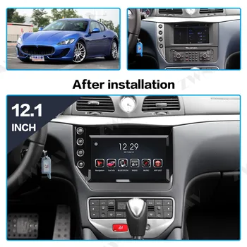 Android Rádio Pre Maserati GranTurismo GT GC 2007 - 2017 Carplay Auto DVD, GPS Navigácie Auto Stereo Multimediálny Prehrávač HeadUnit