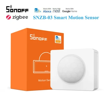 SONOFF SNZB-03 Zigbee Smart Senzor Pohybu eWeLink Bezdrôtové Diaľkové Ovládanie Home Security S SONOFF ZBBridge Alexa Domovská stránka Google