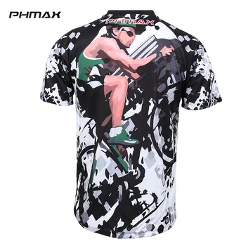 PHMAX Cyklistické Oblečenie, Dresy Motocross Závodné Priedušný rýchloschnúci DH Bike Tričko Cyklistika Dres Oblečenie Oblečenie MTB T-Shirt