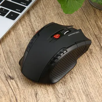 2.4 GHz Wireless Mouse Nastaviteľné DPI Myš 6 Tlačidlá Optická Herná Myš Hráč Bezdrôtových Myší s USB Prijímač pre Počítač PC