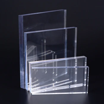 Transparentné akrylátové dosky plexisklo panel, priehľadný plast plexisklo znamenie, DIY projektor, hrúbka 1-9 mm Hrúbka