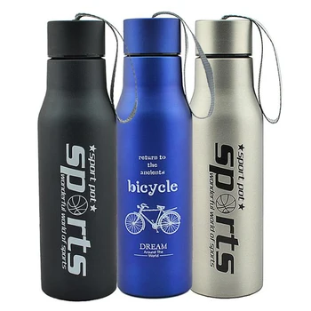 Fľaša Na Vodu Z Nehrdzavejúcej Ocele Požičovňa Bicyklov Šport Pitie Fľaša Cestovné Vonkajšie Nepresakuje Smart Drinkware Gadget
