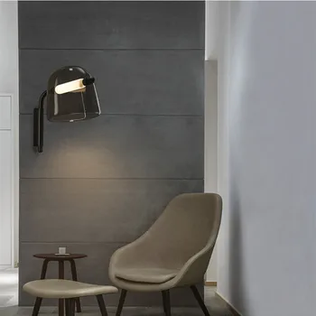 Nordic minimalistický posteli nástenné svietidlo dizajnér iny tvorivé spálňa štúdia uličkou lampa moderného sklo dekoratívne lampy