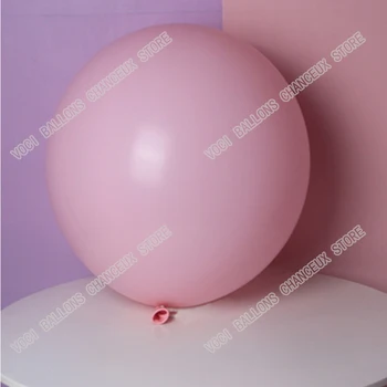 Macaron Ružová Balón Garland narodeniny, Svadobné Party Dekor Baby Sprcha Pozadí Zdvojnásobil Krém Broskyňa Retro Ružové Balóny Oblúk