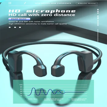 TWS SK3 Bezdrôtové Bluetooth-kompatibilné Slúchadlá 9D HIFI Zvukové Efekty S Kostné Vedenie Slúchadlá Športové Vodotesné Slúchadlá