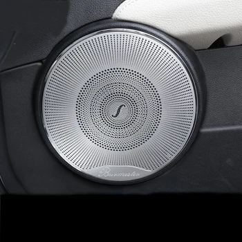 Príslušenstvo Pre Mercedes Benz C trieda w204 c180 c200 Auto Interiérové Dvere Audio Reproduktor Reproduktor Výbava Kryt Stiker Auto-Styling