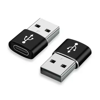 USB 3.0 (Typ-A) USB3.1 (Typ-C)Mužov a Žien Konektor Converter Plnenie Prenos Údajov Adaptér Adaptér Štandard E9D1