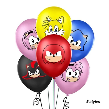 12inch Sonic Cartoon Latexové Balóny pre Dieťa Sprcha Deti Narodeninovej Party Dekorácie, detské Vzduchu Globos Hračky Dodávky
