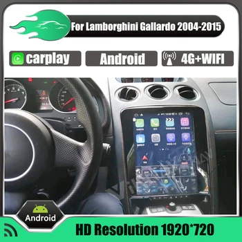 Android Rádio s obrazovkou Pre Lamborghini Gallardo 2004-Auto DVD prehrávač, GPS Navigáciu Stereo Multimediálny Prehrávač HeadUnit