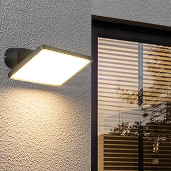 30W LED Nástenné svietidlo Vonkajšie Vodeodolné IP65 Veranda, Záhradné Nástenné Svietidlo Sconce Balkón Terasa Dekorácie, Lampy, Osvetlenie