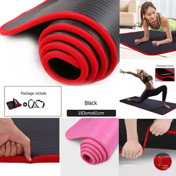 1830*610*10 mm Yoga Mat Anti-slip Deka EVA Gymnastické Šport, Zdravie, chudnutie, Fitness Cvičenie Pad Ženy Šport Yoga Mat
