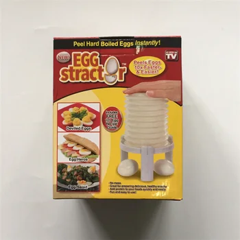 Hard-Varené Vajcia Shell Nástroje EggStractor Odstrániť Škrabka Magic Úžasné Matný Stroj Kuchynské Náradie