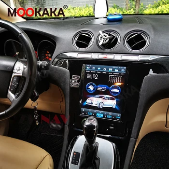 Tesla Štýl Android 9.0 64 G autorádia GPS Navigácia Pre Ford Galaxy, S Max Rokov 2007-Multimediálny Prehrávač Auto Stereo Hlava DSP Jednotka