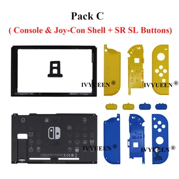 IVYUEEN pre Nintendo Konzoly Prepínača Náhradné Bývanie Shell Limited Edition Prípade NintendoSwitch JoyCon Radosť Con Modularitou