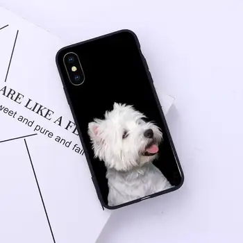 Westie Teriér, Pes Šteňa roztomilý legrační zviera Telefón puzdro pre iPhone 11 12 pro XS MAX 8 7 6 6 Plus X 5S SE 2020 XR