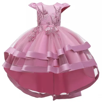Zadarmo Loď Baby girls vianočné oblečenie Nové teens Lištovanie princezná šaty pre dievča elegantné narodeninovej party šaty girl šaty